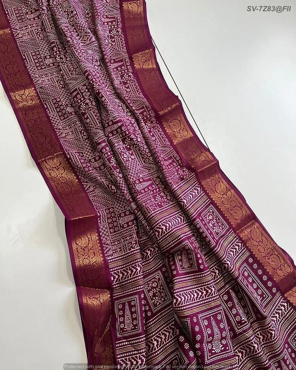 Soft Tusshar silk uploaded by business on 8/2/2023