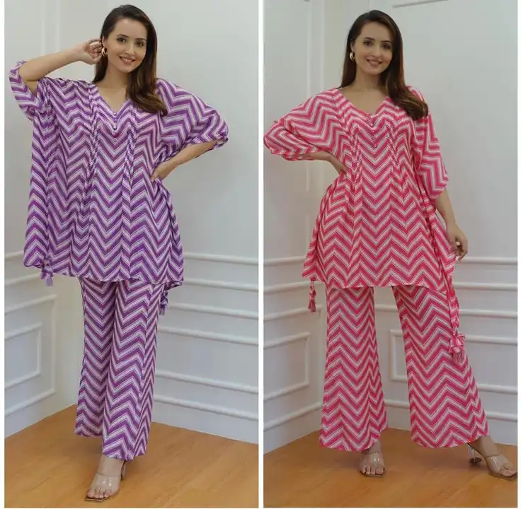 Kaftan with Co -ord set  uploaded by business on 8/2/2023