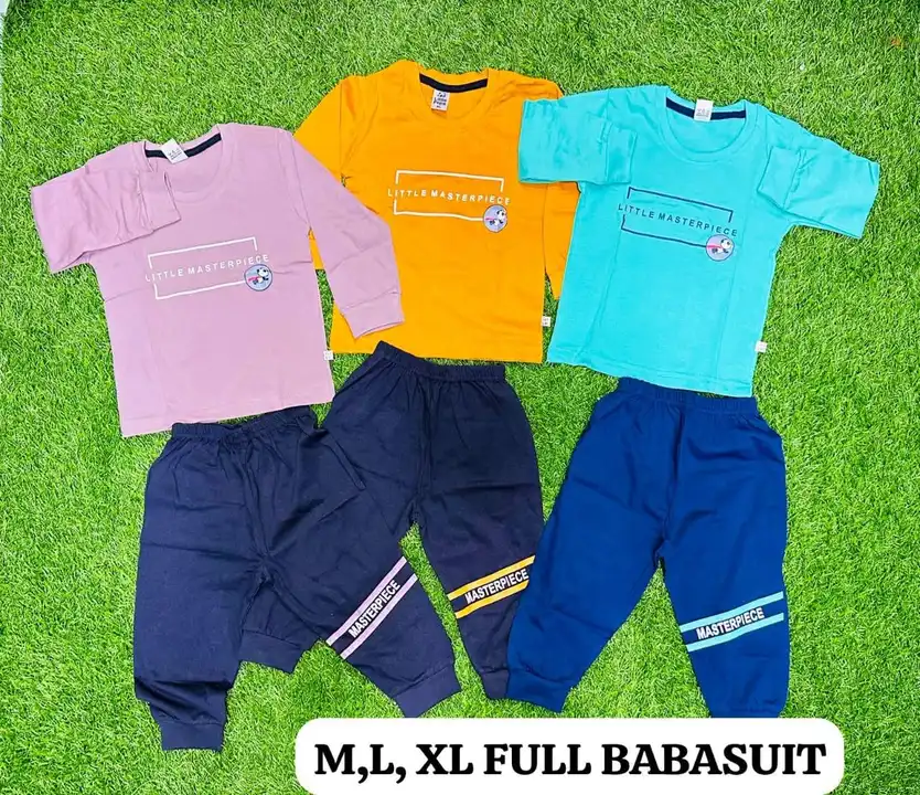 Kids Baba suit uploaded by Maa Chamunda Hosiery on 8/2/2023
