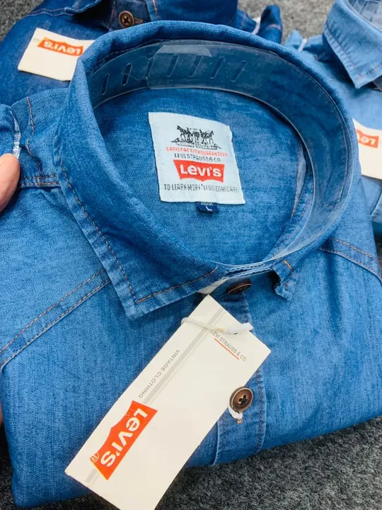Denim jeans shirt  uploaded by Panther garments - manufacturing  on 8/2/2023
