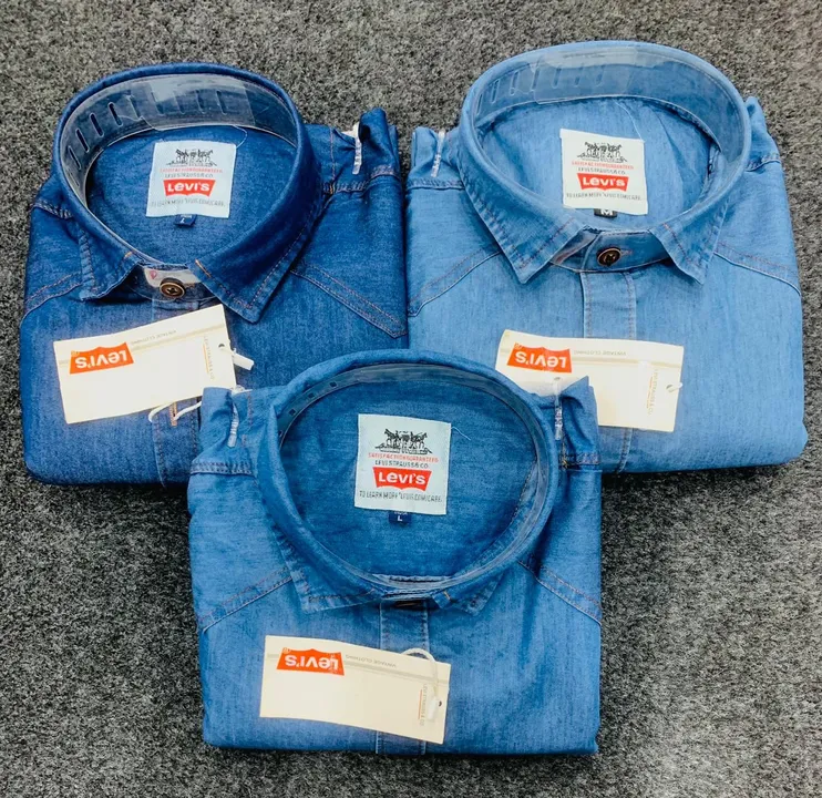 Denim jeans shirt  uploaded by Panther garments - manufacturing  on 8/2/2023