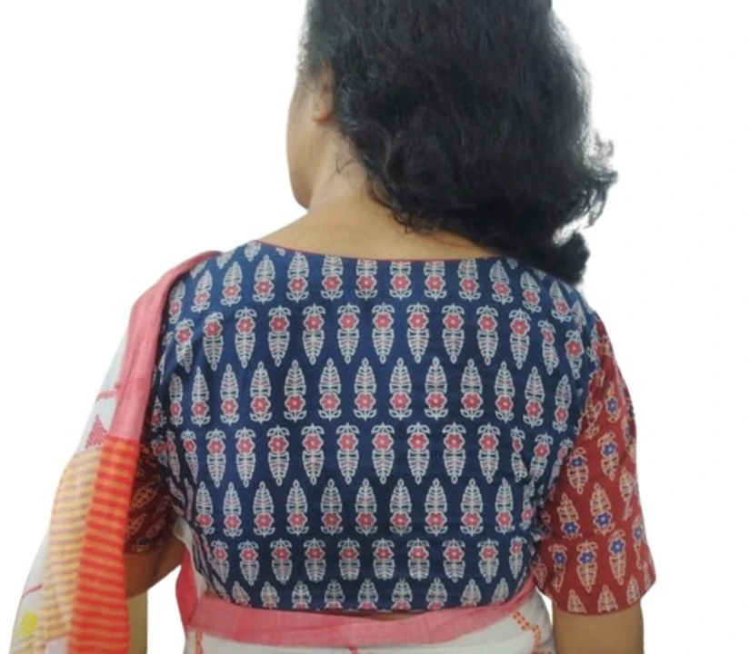 Ajrakh print blouse  uploaded by Rimjhim on 8/2/2023