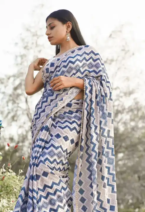 Georgette saree  uploaded by RV FASHION on 8/2/2023