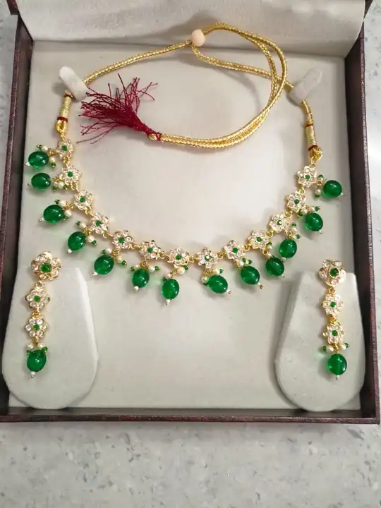 Rajputi Artificial Necklace Jadau uploaded by Jai Bhavani imitation jewellery  on 8/2/2023