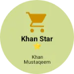 Business logo of khan star ⭐