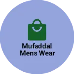 Business logo of Mufaddal mens wear