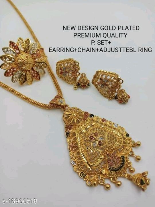Gold plated har erring uploaded by @j woman collection on 3/18/2021