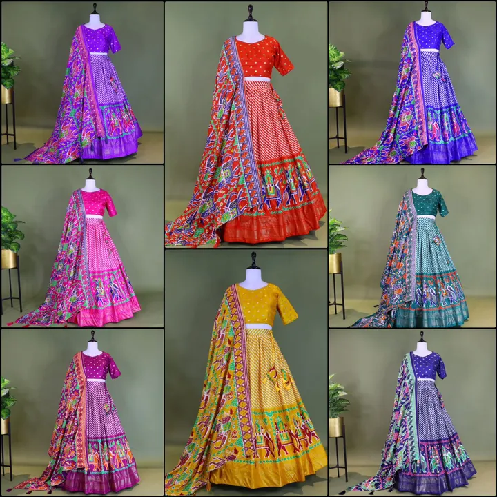 Post image Hey! Checkout my new product called
*Soft Dola Silk Lehenga Collection for Festival and Wedding😍*.
