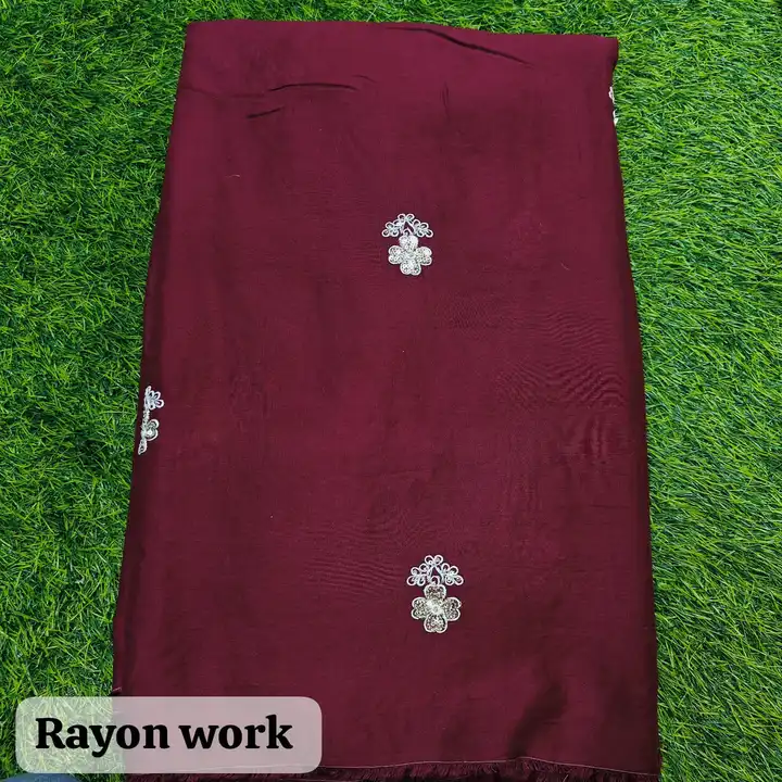 Rayon work  uploaded by Mataji Fashion on 8/2/2023