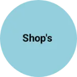 Business logo of Shop's