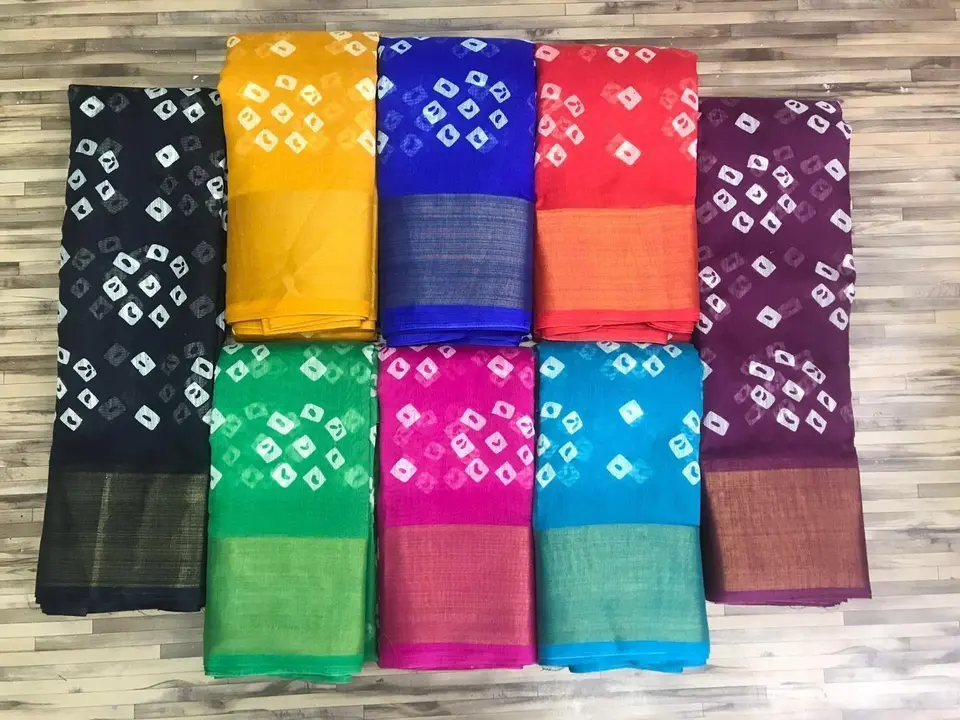 Zari patta border 8 colour matching available ap  uploaded by Maruti Textile Agency on 8/2/2023