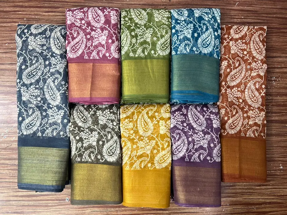 Zari patta border 8 colour matching available ap  uploaded by business on 8/2/2023