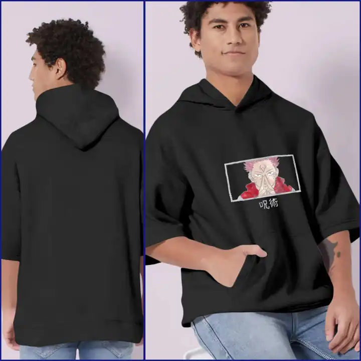Oversize print hoodie uploaded by Shubham garments on 8/2/2023