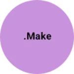 Business logo of .make