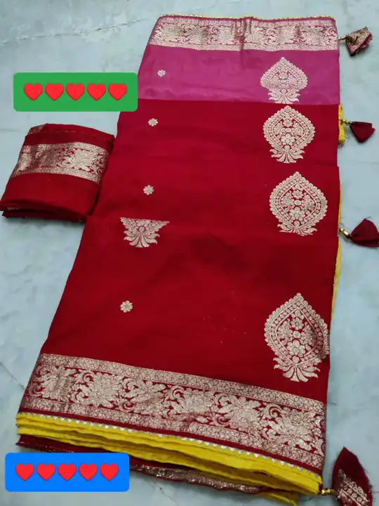 💐💐💐💐💐😍😍😍
💖💖new Launching💖💖😎😎😍😍

😍🥰🥰big sele pure Dola silk with beautiful rose 🌹 uploaded by Gotapatti manufacturer on 8/3/2023