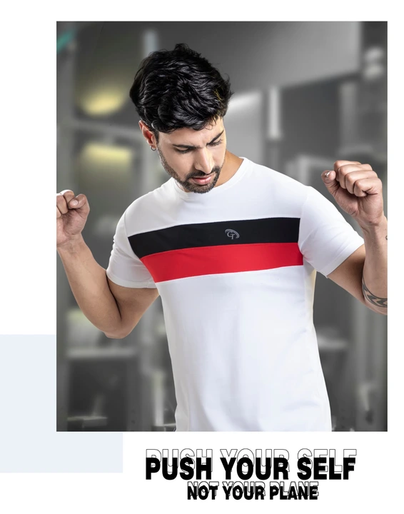 Man's round neck t shirt dry fit matti size available M L XL MOQ30 pieces  uploaded by RAMDEV EXPORTS on 8/3/2023