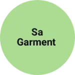 Business logo of Sa garment