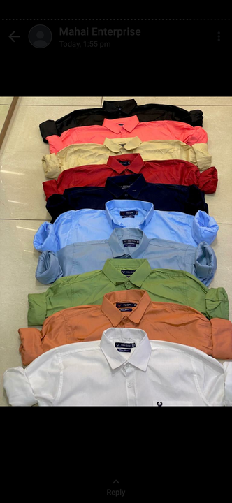 Post image I want 500 pieces of Shirt, I need copy branded shirt like lacoste  at a total order value of 50000. I am looking for I need only from manufacturers for wholesale. We are redy to buy. Please send me price if you have this available.
