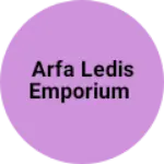 Business logo of Arfa ledis emporium