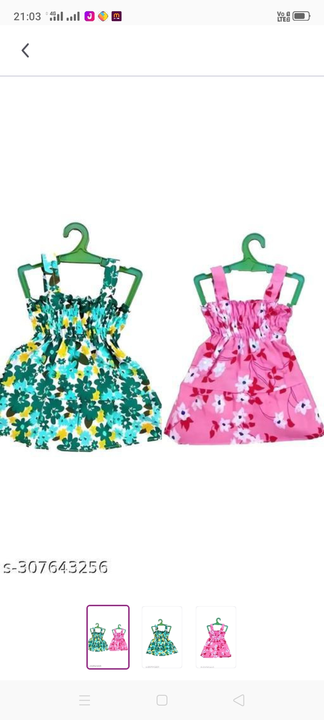 Girls frock uploaded by business on 8/3/2023