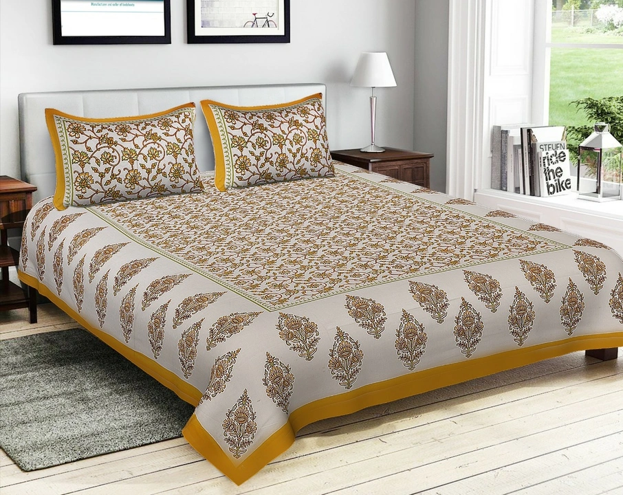 Cotton bedsheet  uploaded by SHREE GOVIND COLLECTION on 8/3/2023