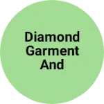 Business logo of Diamond garment and footwears