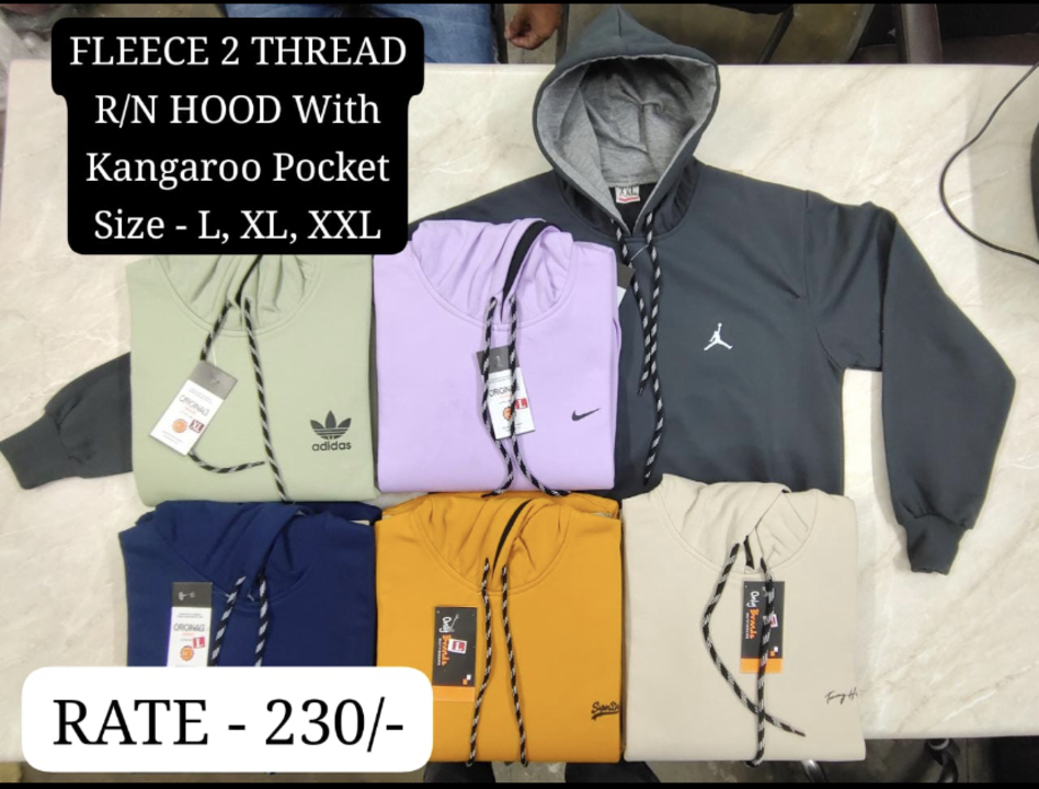Fleece hoodie  uploaded by Ambey international on 8/3/2023