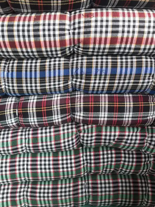 Multi colour cotton fabrics  uploaded by Zyzzzy handloom on 8/3/2023