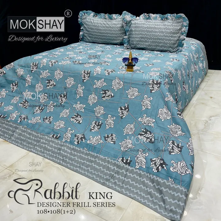 Bed sheet uploaded by Harvi creation on 8/3/2023