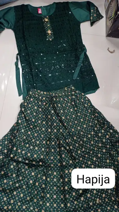 Kurti skirt uploaded by Ss Girl's Collection on 8/3/2023