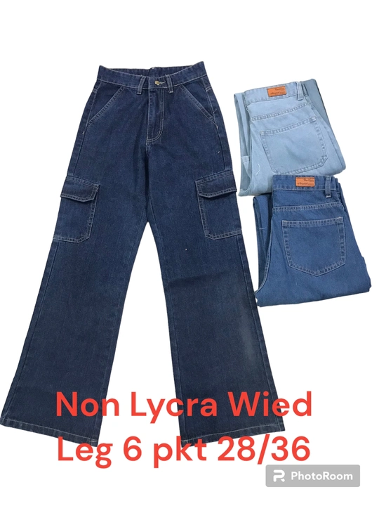 Non Lycra wide leg 6Pkt  uploaded by business on 8/3/2023
