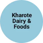 Business logo of Kharote Dairy & Foods