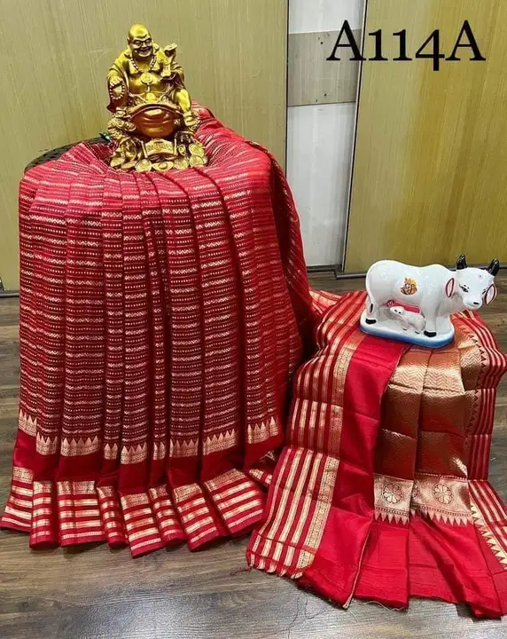 Banarasi dayble warm silk sarees  uploaded by Ashraf silk sarees on 8/3/2023