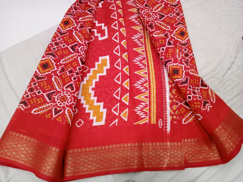 Banarsi cotton uploaded by Jalan fashion saree menufecturer on 8/3/2023