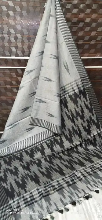 Pure cotton ikkat sarees  uploaded by A1 CREATIONS  on 8/3/2023