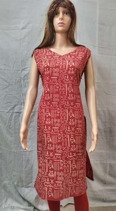 Catalog Name: *Pure Ajrakh kantha cotton long kurti*

Pure Ajrakh kantha cotton long kurti uploaded by Sk manufacturing on 8/3/2023