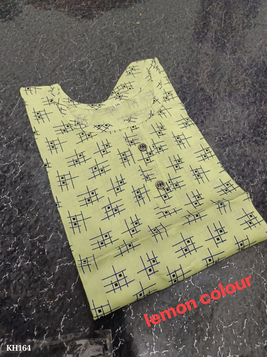 Rayon printed straight kurti uploaded by Sk manufacturing on 8/3/2023