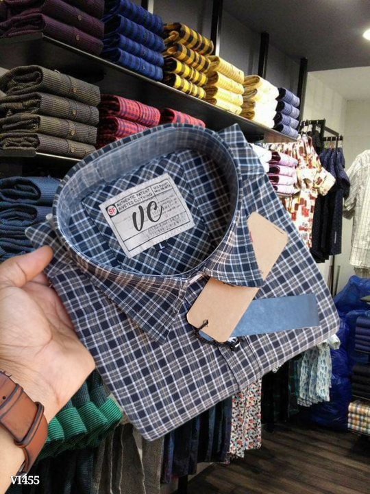 Men's casual checked shirt  uploaded by Sk manufacturing on 8/3/2023