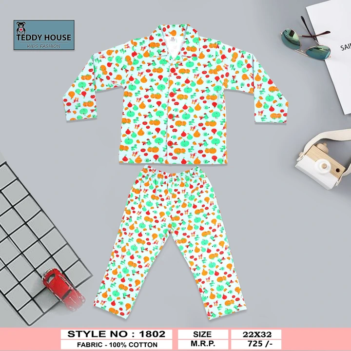 Kids unisex Night suits uploaded by business on 8/3/2023
