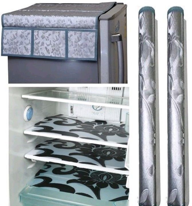 Post image *Printed Fridge Top Covers ,Fridge Mat Fridge Handle Combo*
 
 Material: Fridge Top Cover - PVC, Fridge Mat - PVC, Fridge Handle Cover - PVC 
 
 Dimension: (L x W)- Fridge Cover -40 in X 22 in , Fridge Mats - 30 cm X 44 cm , Handle Cover- 4 in x 7 in 
 
 Description: It Has 1 Piece Of Fridge Top Cover &amp; 2 Pieces Of Fridge Handle &amp; 3 Pieces Of Fridge Mat
 
 Work: Printed
 
 Price--320/-Rs only
 
 Easy Returns Available

COD accepted hear