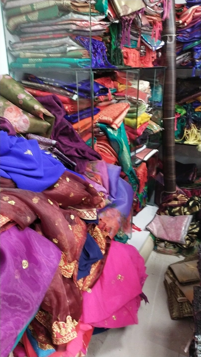 Warehouse Store Images of Ashapura Saree 