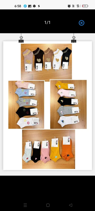 Post image I want 50+ pieces of Socks at a total order value of 10000. Please send me price if you have this available.