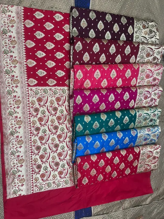 Kataan silk saree uploaded by Banarasi silk on 8/3/2023