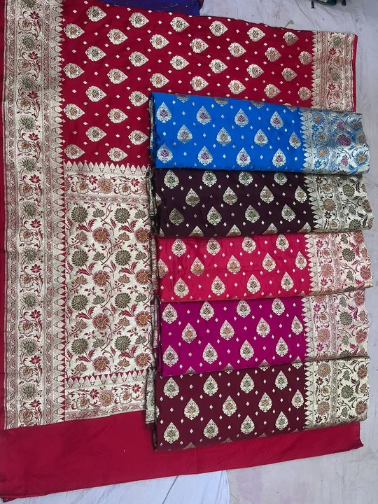 Kataan silk saree uploaded by Banarasi silk on 8/3/2023