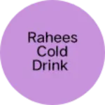 Business logo of Rahees cold drink