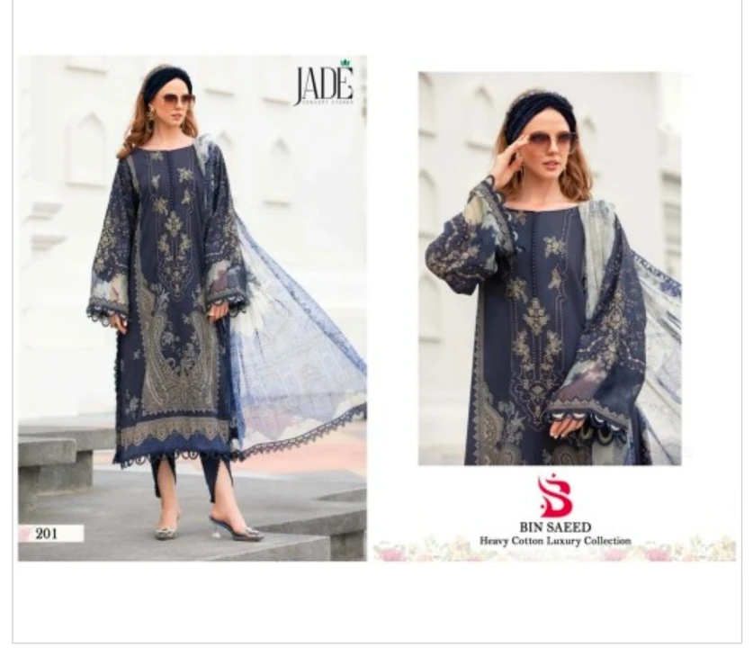 Jade bin Saeed lawn collection uploaded by business on 8/3/2023