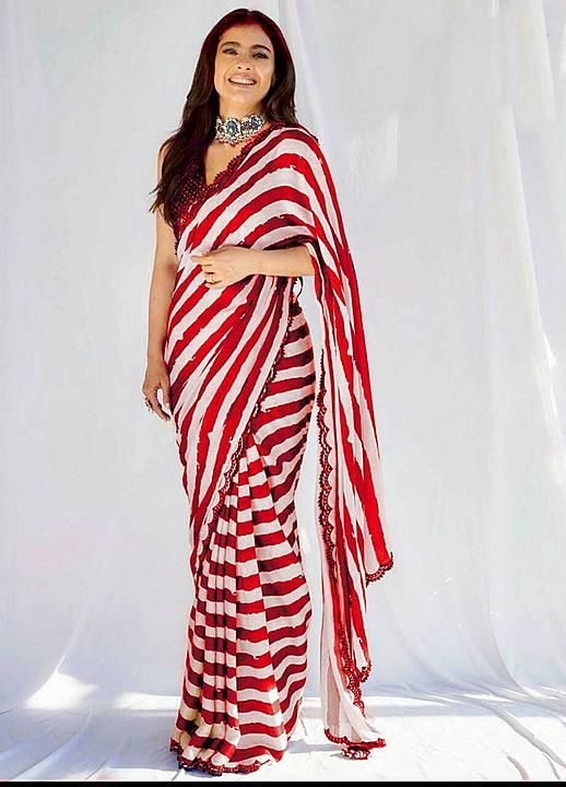 
*SUPEREB SAREE COLLETION *

*FABRIC:SATIN SILK GEORGETTE WITH  uploaded by Hetvi enterprise on 7/16/2020