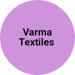 Business logo of Varma textiles