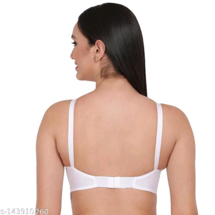 Non Padded Bra, Cotton Bra, White Bra, Fancy Bra uploaded by Trinity House on 8/4/2023