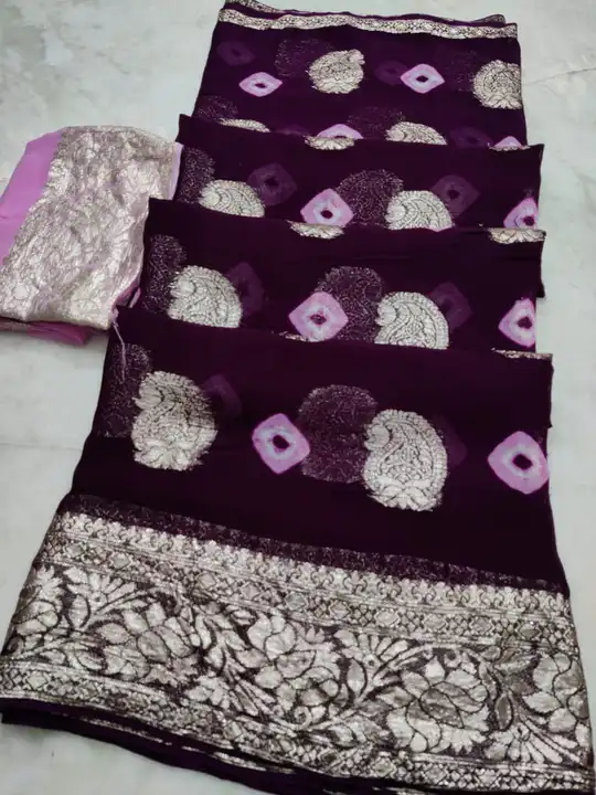 💖💖new Launching💖💖🥰🥰🥰🥰🥰🥰😍



🥰🥰big sele pure Georgette jaipuri die with beautiful rose  uploaded by Gotapatti manufacturer on 8/4/2023